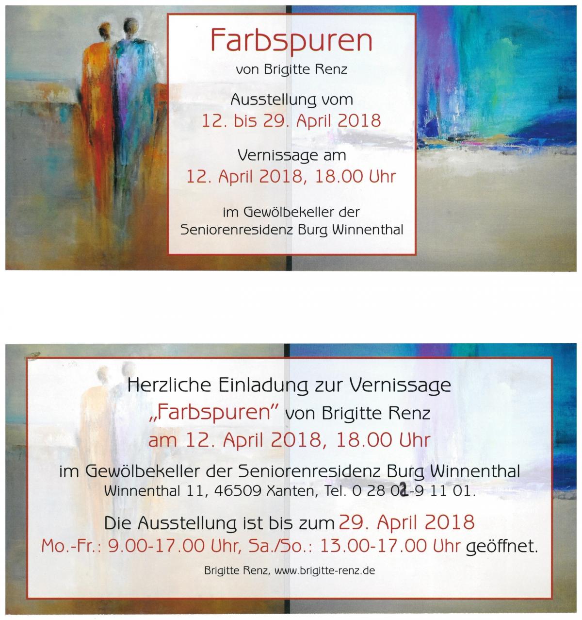 Brigitte Renz - Farbspuren