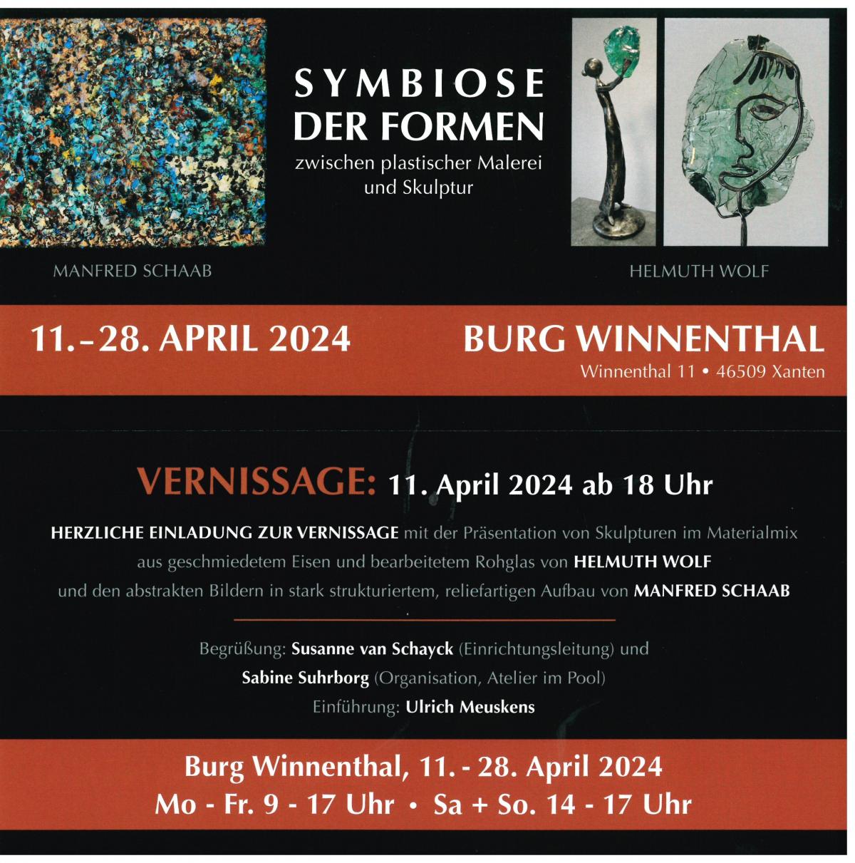 Flyer Symbiose der Formen