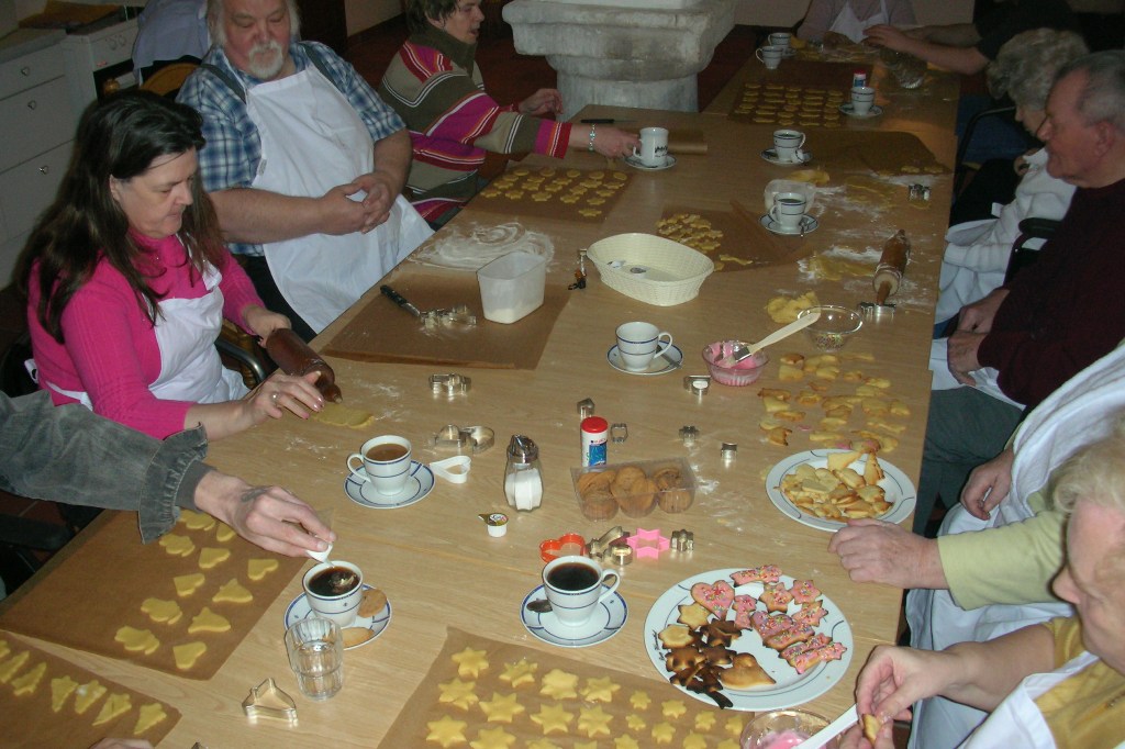 Kochgruppe der Seniorenresidenz