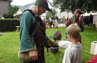 Impressionen vom mittelalterlichen Burgfest